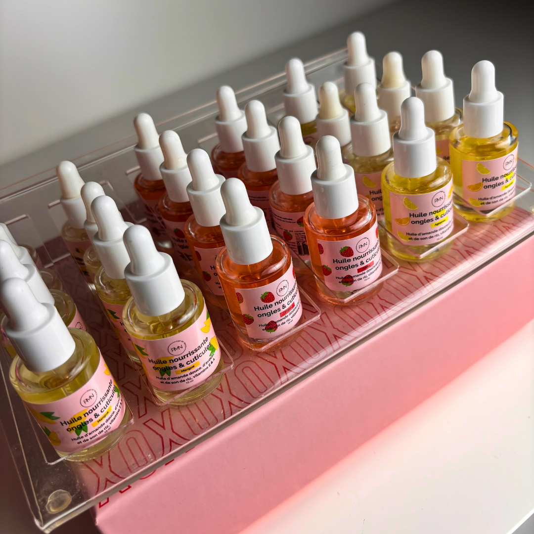 Pop My Nails | Huile nourrissante ongles & cuticules parfum fraise