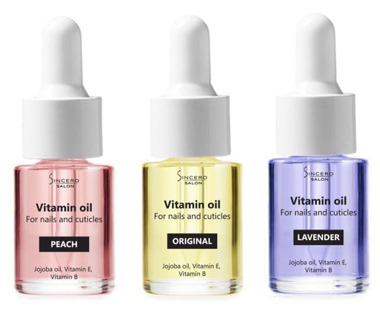 Sincero Salon | Huile Cuticule Pêche