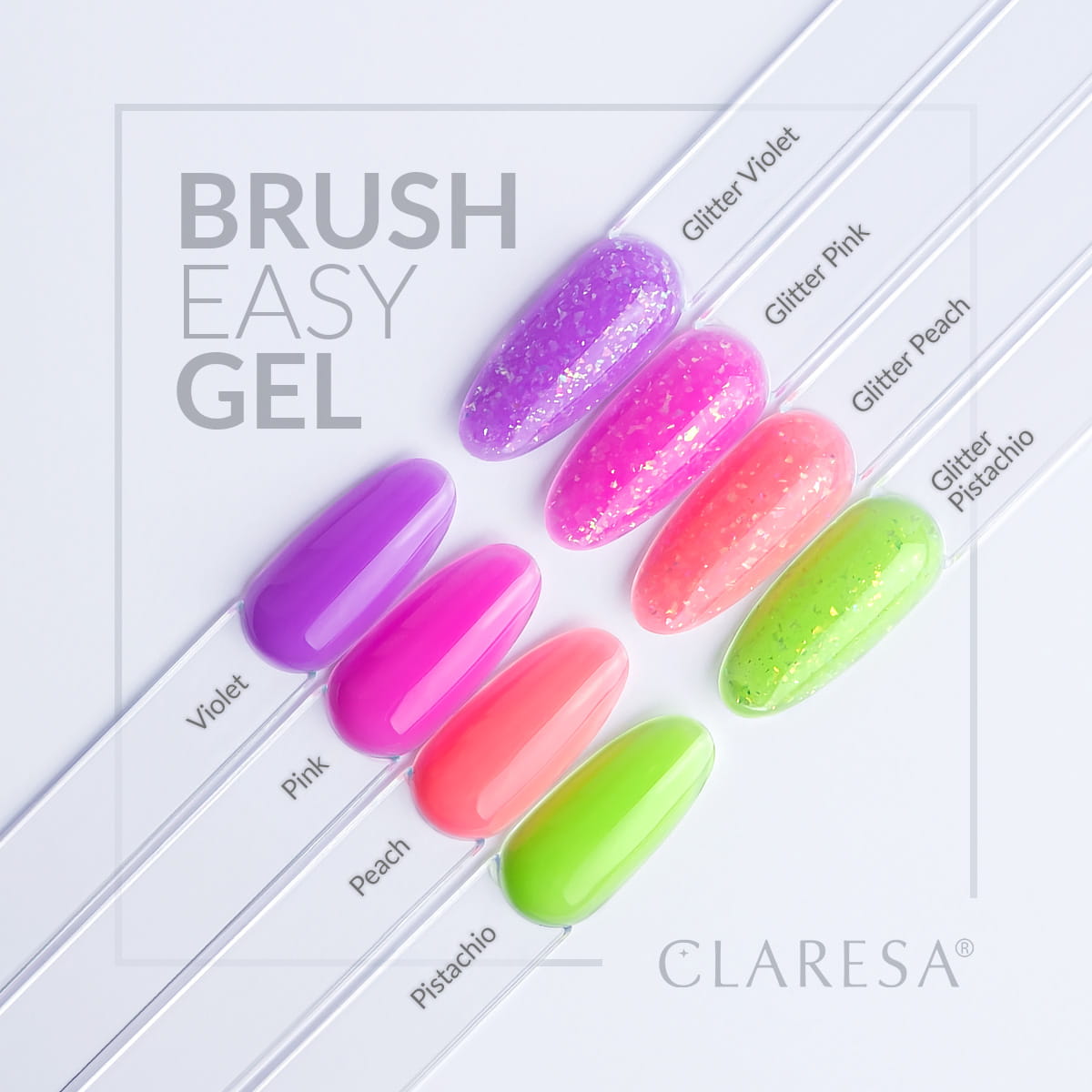Claresa | Gel en bouteille - Brush Easy Gel - Pink - 5 ml