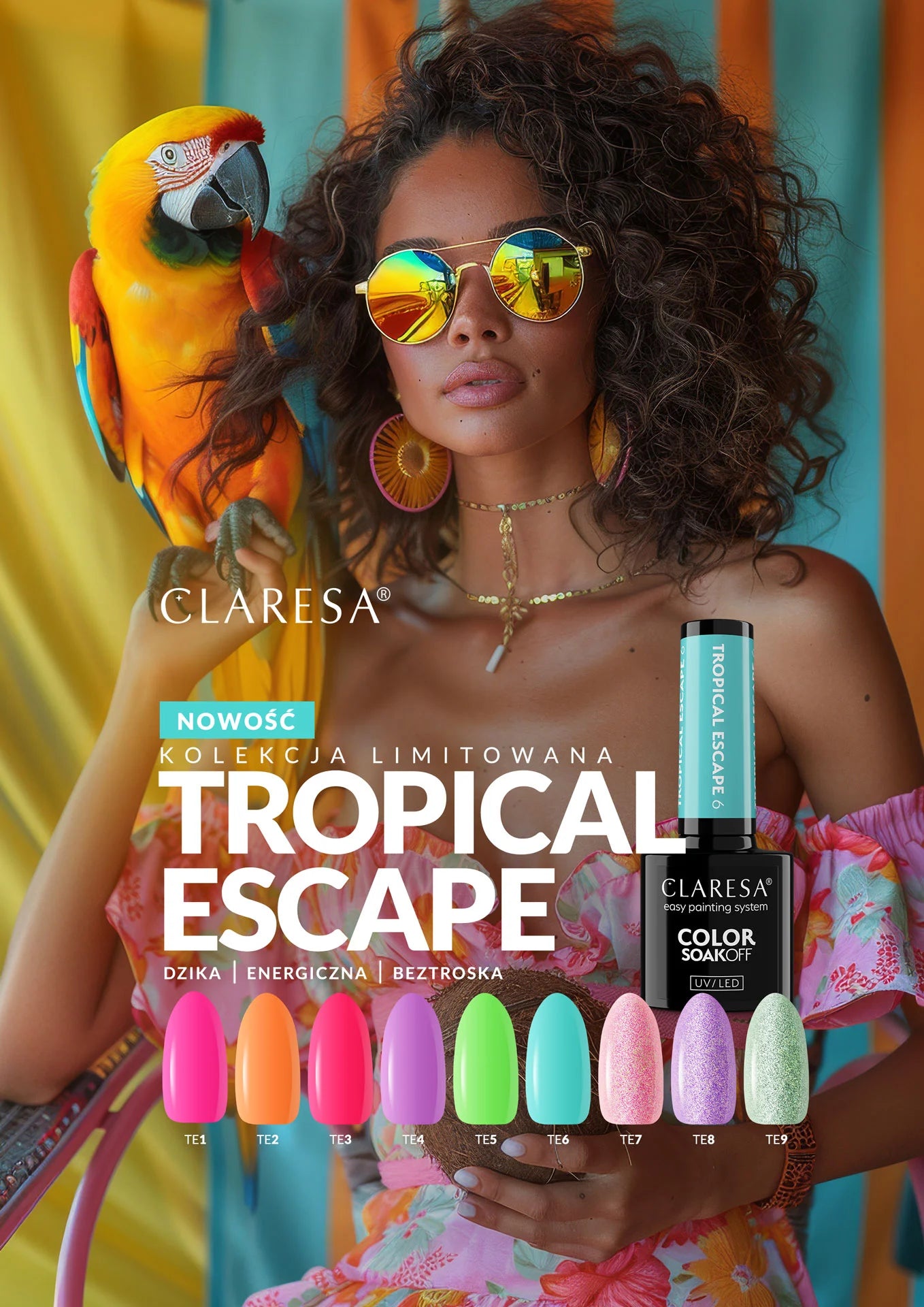 Claresa | Vernis semi-permanent - Tropical Escape n°8 - 5ml