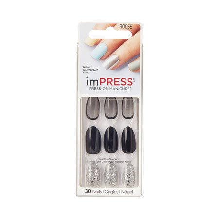 imPRESS Press-on Manicure - Ten Differences (Noir)