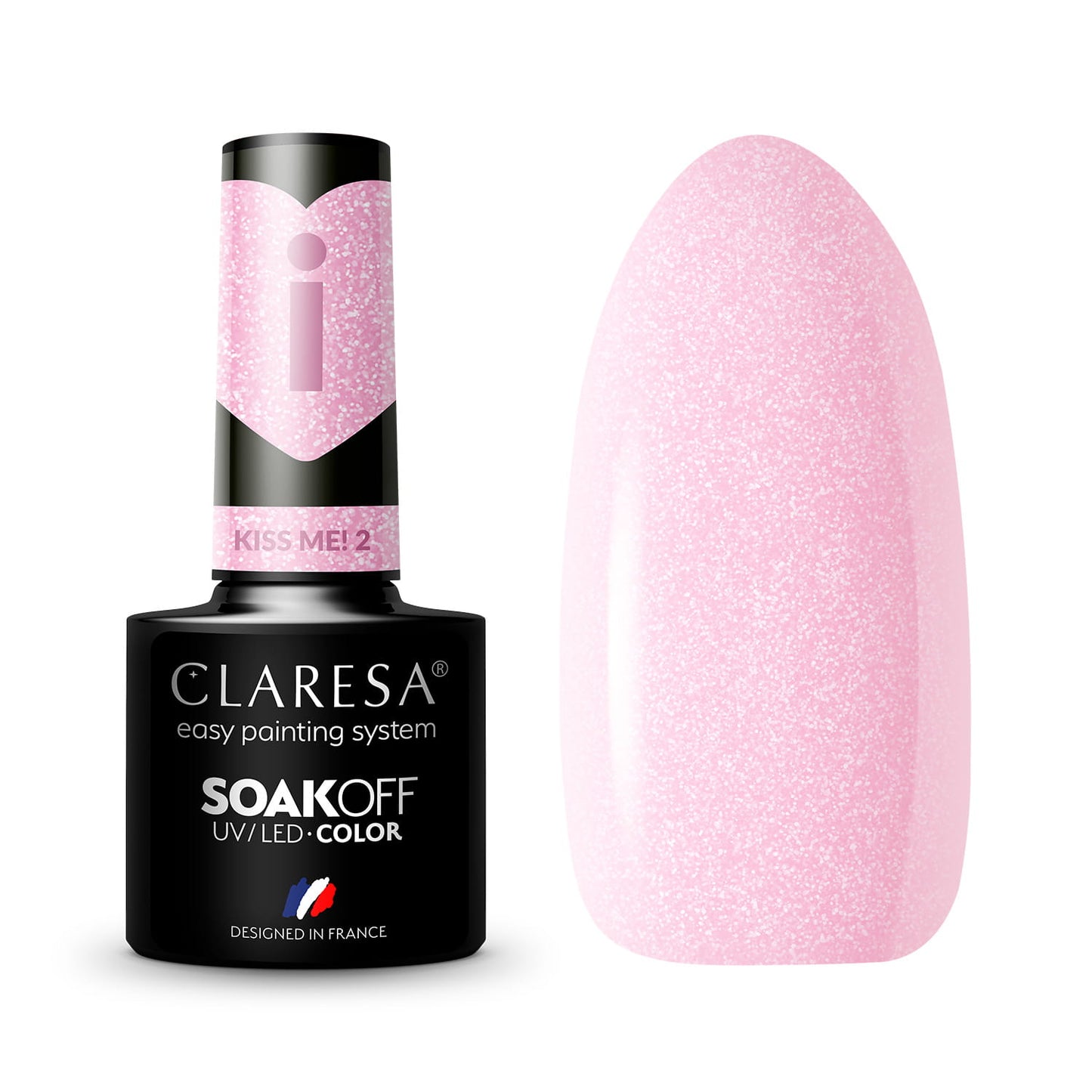 Claresa | Vernis semi-permanent Kiss Me n°2 - 5ml