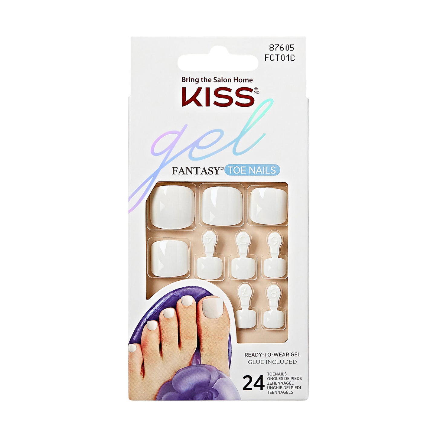 Kiss Products Gel Fantasy Toenails | This is Classic