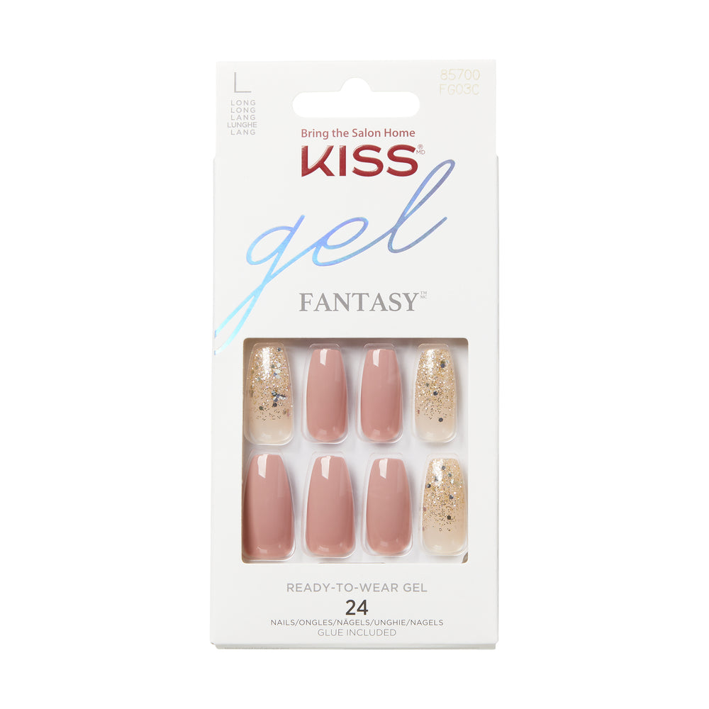Kiss Products | Faux ongles Gel Fantasy Nails - Midnight Sky