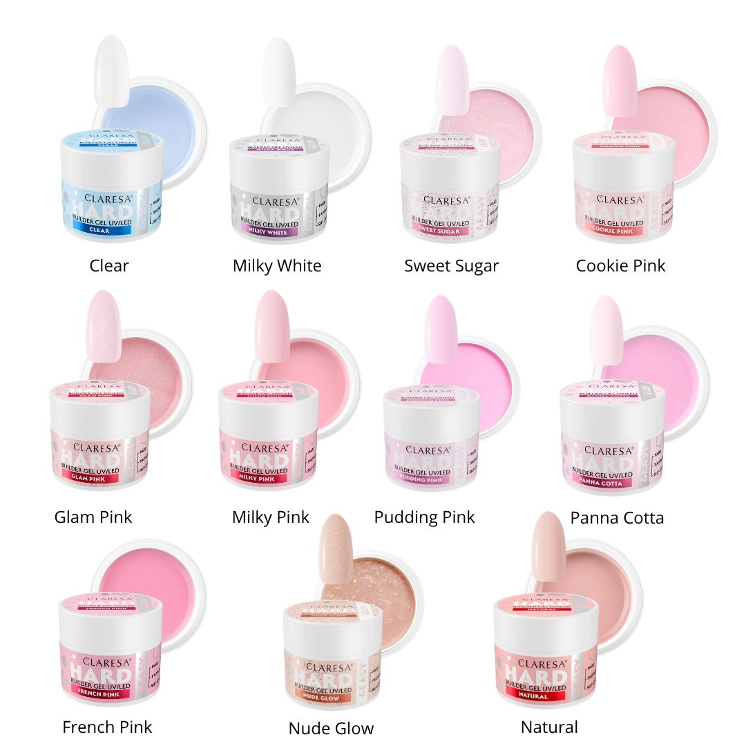 Claresa | Pack de 3 builder gels à composer (3x12g)