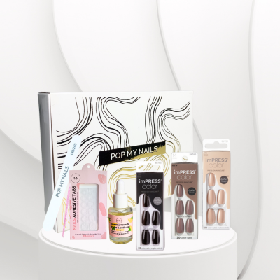 Box press on nails - Winter Vibe