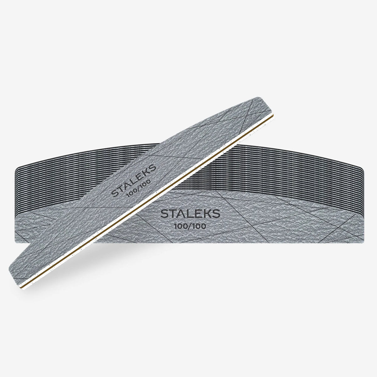 STALEKS | SMART 40 Lime à ongles minérale croissant 100/100 - 25 pièces