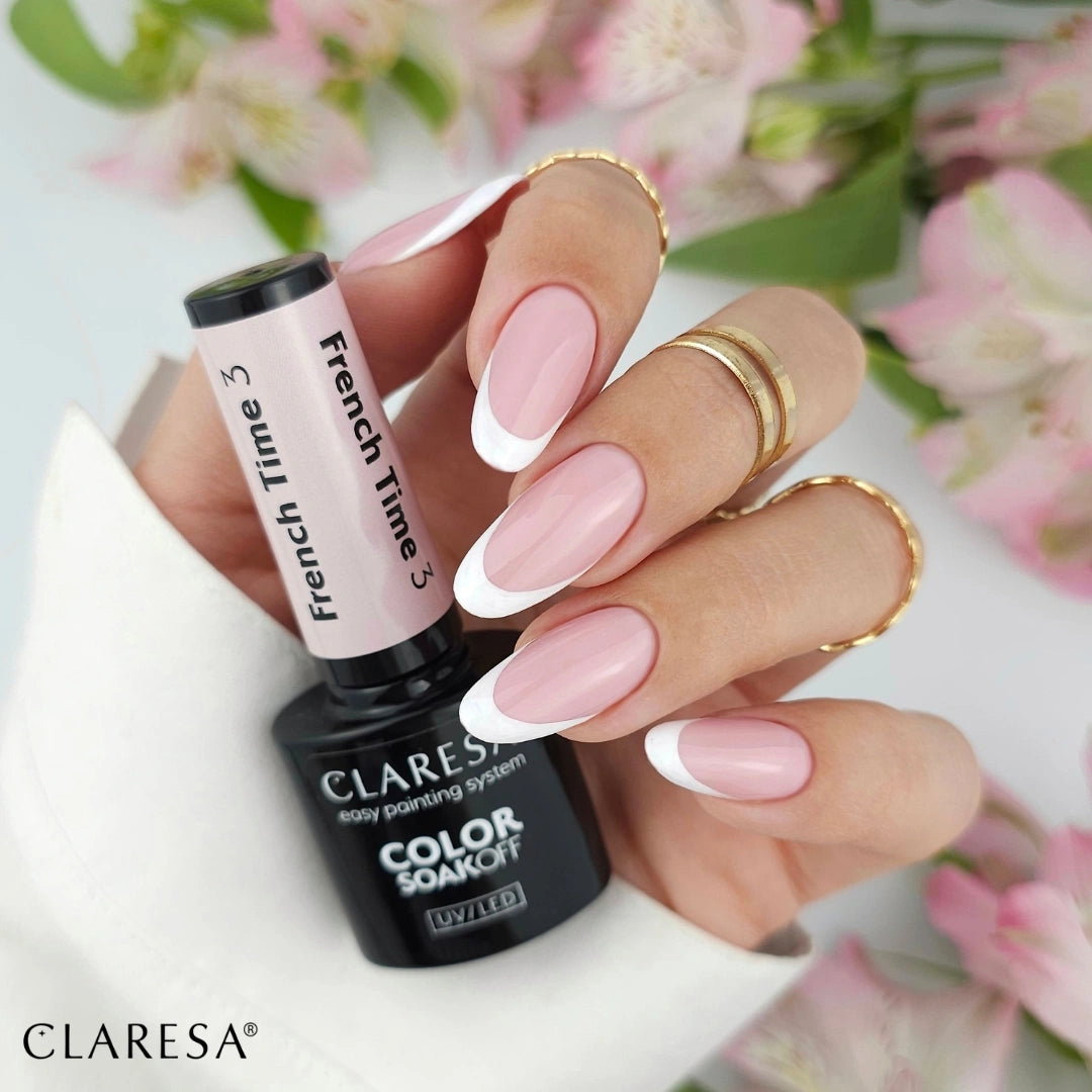 Claresa | Vernis semi-permanent French Time n°3 - 5ml