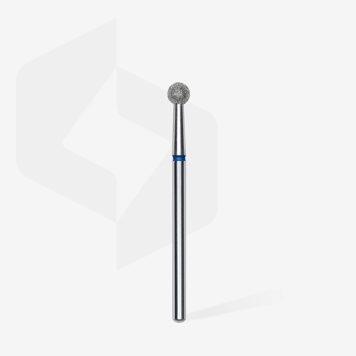 Staleks | Embout ponceuse diamanté, « boule », bleu, diamètre de la tête 4 mm