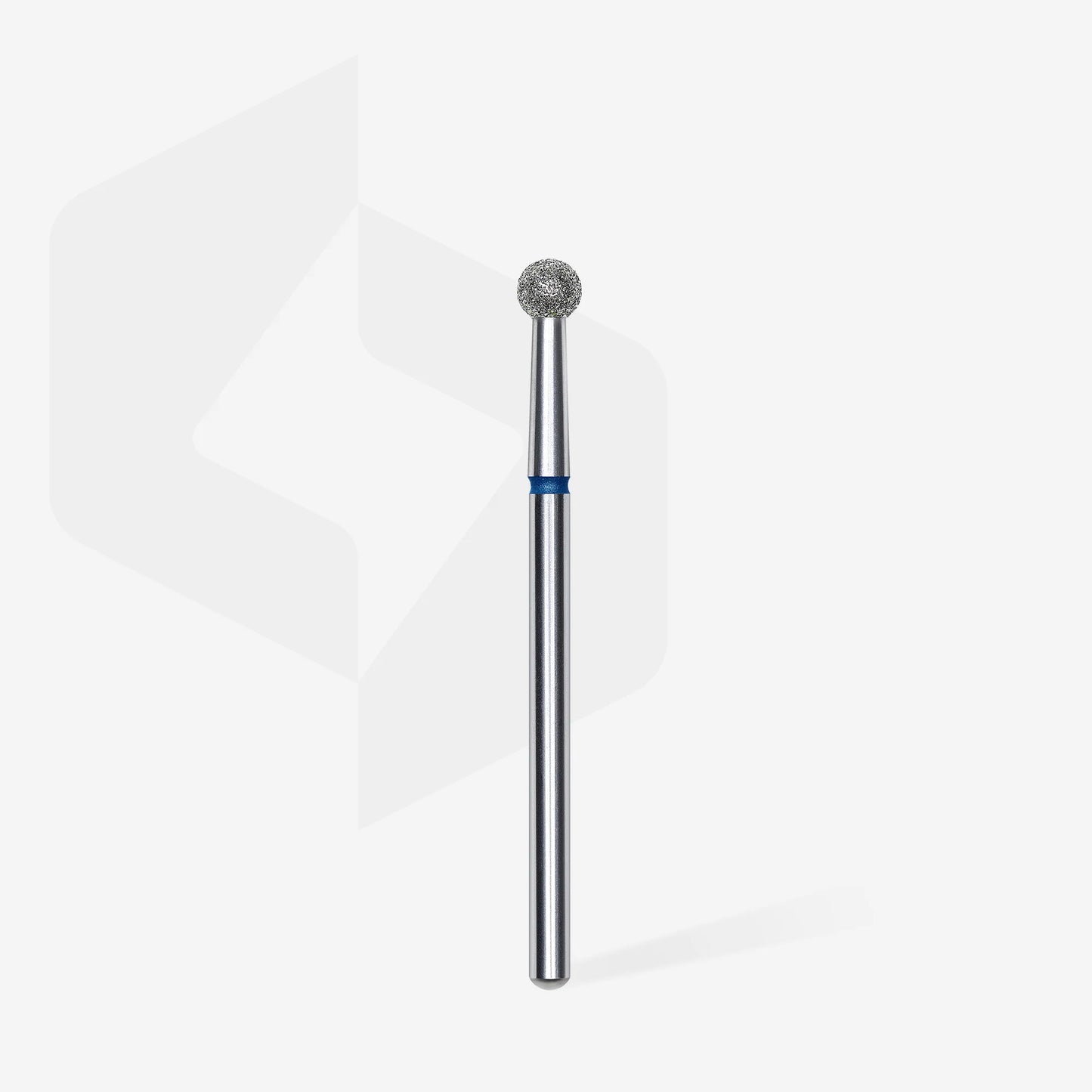 Staleks | Embout ponceuse diamanté, « boule », bleu, diamètre de la tête 3.5 mm