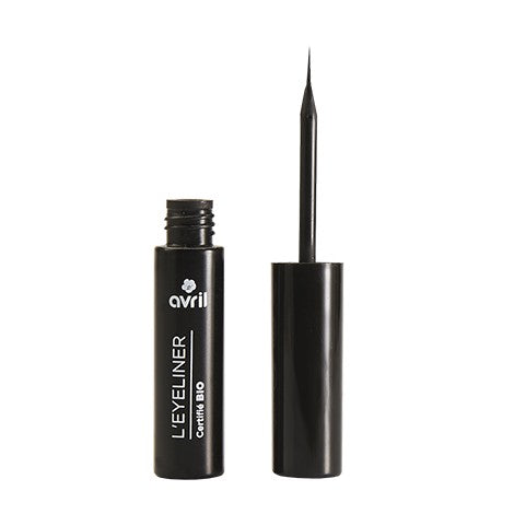 Avril | Eyeliner liquide noir bio,