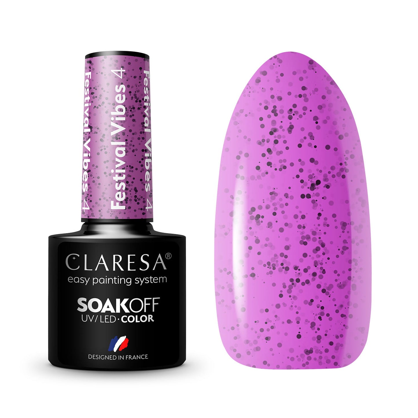 Claresa | Vernis semi-permanent Festival Vibes n°4 - 5ml