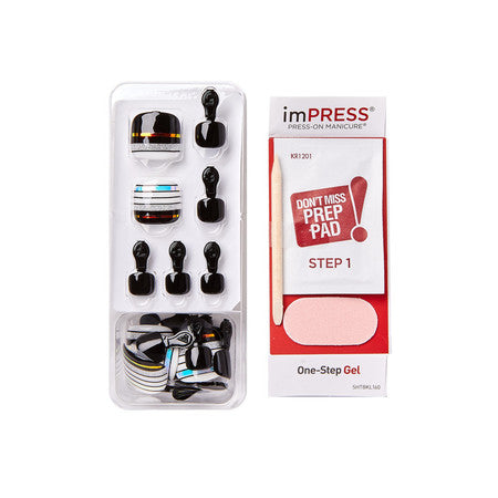 imPRESS Press-on Pedicure - Cowboy