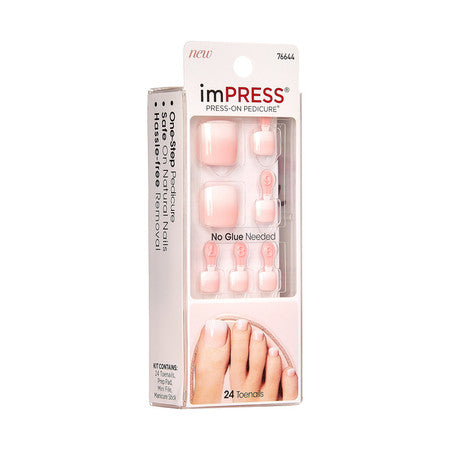 imPRESS Press-on Pedicure - High Tide Nude