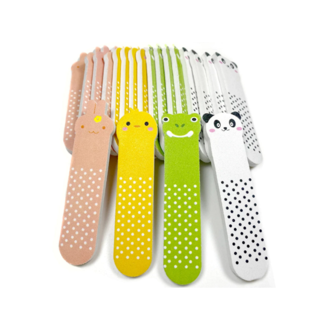 4 limes à ongles animaux