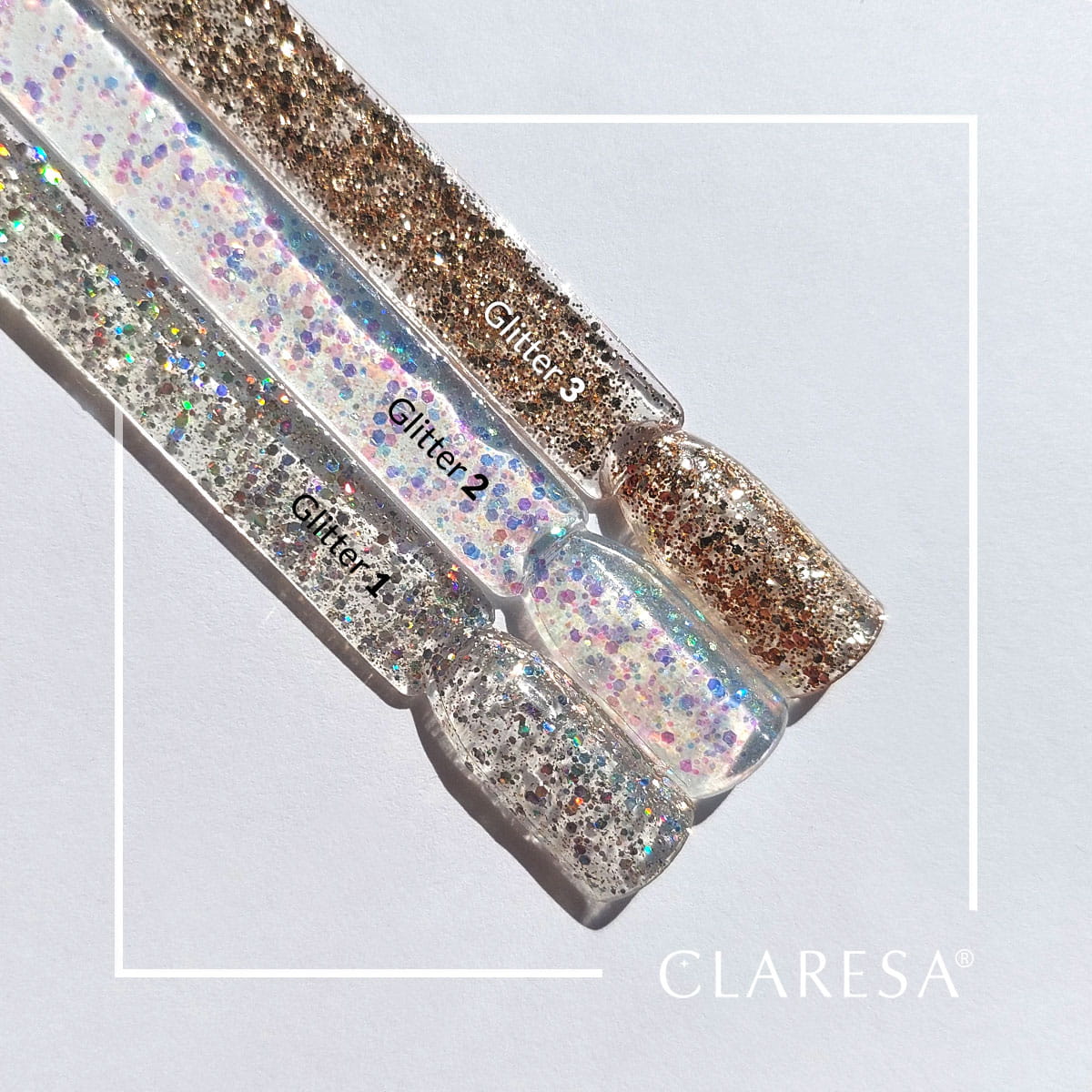 Claresa | Vernis semi-permanent Glitter n°3 - 5ml