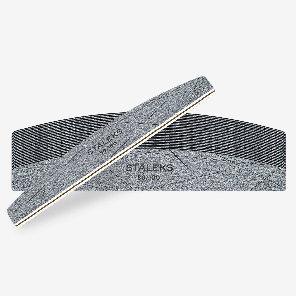 STALEKS | SMART 40 Lime à ongles minérale croissant 80/100 - 25 pièces