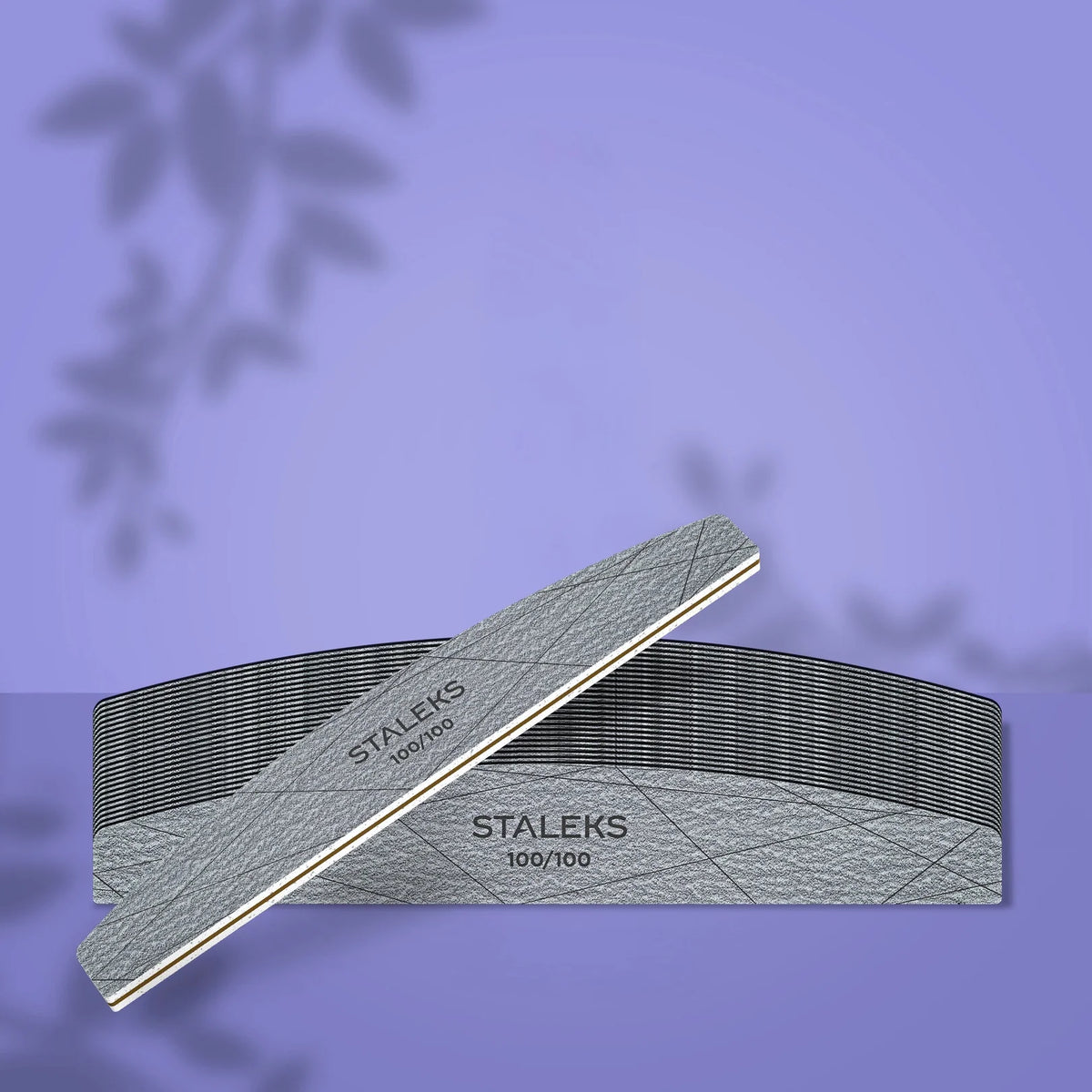 STALEKS | SMART 40 Lime à ongles minérale croissant 100/100 - 25 pièces