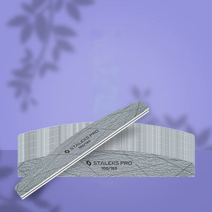 STALEKS | SMART 40 Lime à ongles minérale croissant 100/180 - 25 pièces