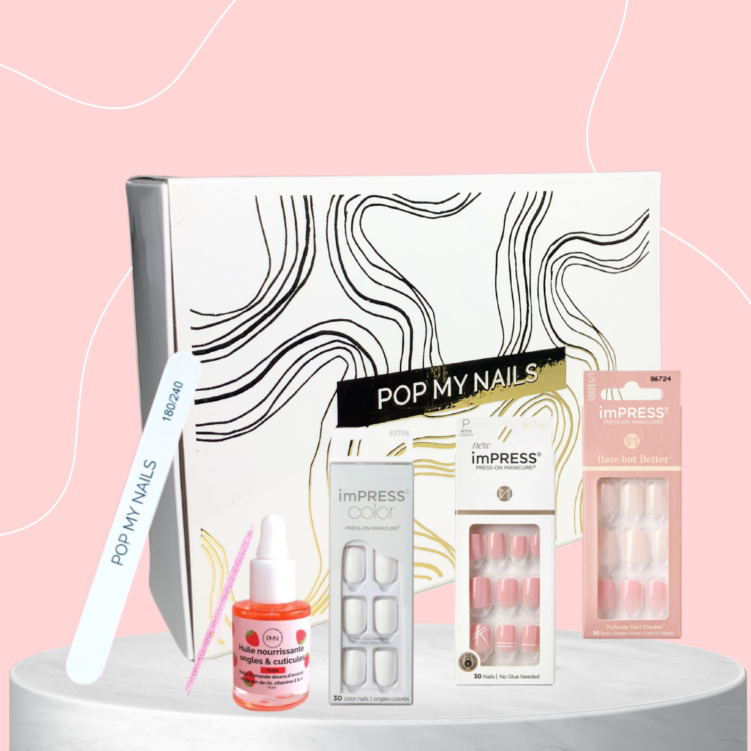 Box Press On Addict - Timeless Day, Effortless Finish , Frosting Color