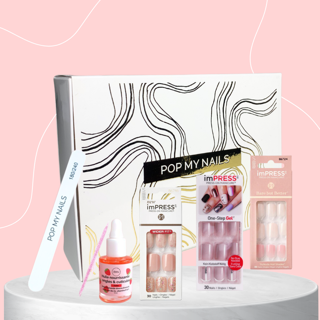Box Press On Addict - Cross My Heart, Effortless Finish, Just A Dream