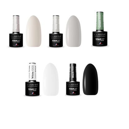 Pack de 30 vernis semi-permanents Claresa au choix