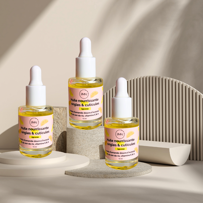 Pop My Nails | Trio d'huiles nourrissantes ongles & cuticules agrumes x3