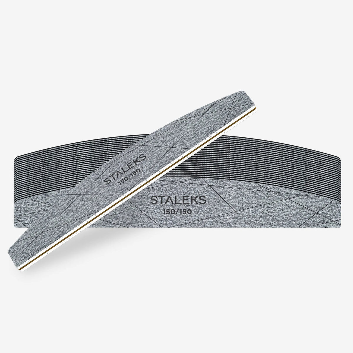 STALEKS | SMART 40 Lime à ongles minérale croissant 150/150 - 25 pièces