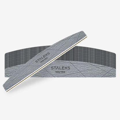 STALEKS | SMART 40 Lime à ongles minérale croissant 150/150 - 25 pièces
