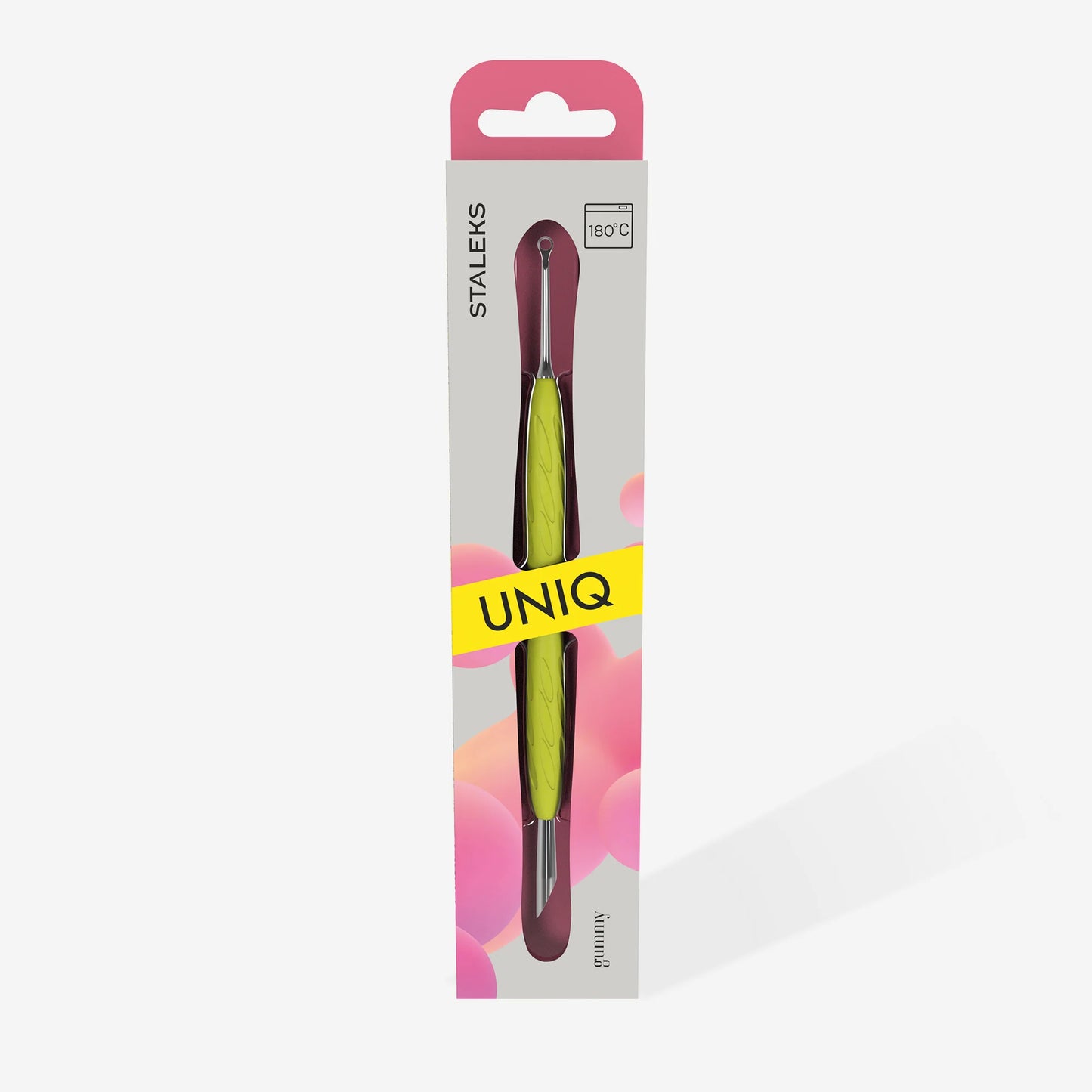 Staleks | Repousse cuticules avec manche en silicone "Gummy" UNIQ 11 TYPE 2