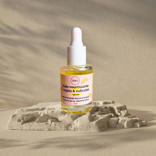 🎁 Pop My Nails | Huile nourrissante ongles & cuticules parfum agrumes (Discount)