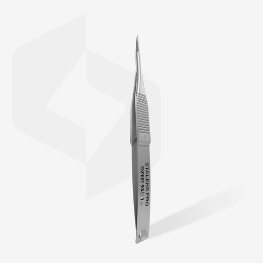 Staleks | Ciseaux professionnels à cuticules micro avec crochet EXPERT 93 TYPE 1