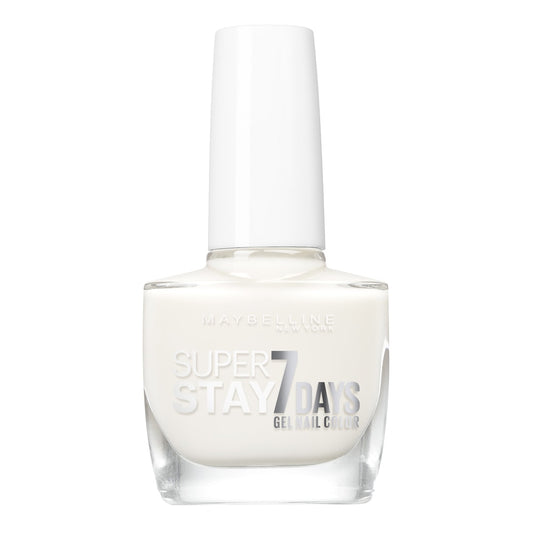 Gemey Maybelline | Vernis à ongles Super Stay 7 days n°71 Blanc Pur