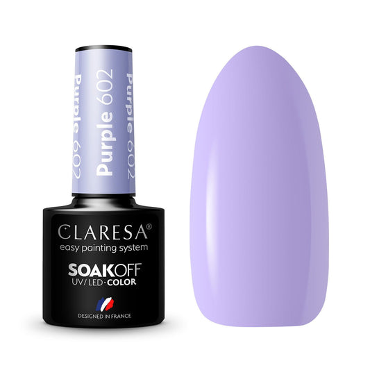 Claresa | Vernis semi-permanent Violet n°602 - 5ml