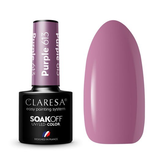 Claresa | Vernis semi-permanent Violet n°613 - 5ml