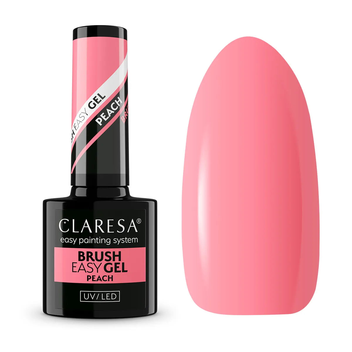 Claresa | Gel en bouteille - Brush Easy Gel - Peach - 5 ml