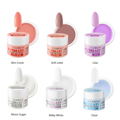Claresa | Pack de 3 builder gels à composer (3x12g)