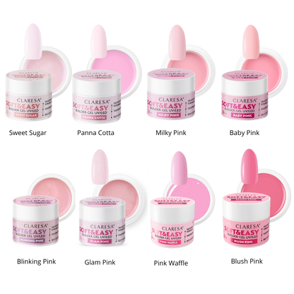 Claresa | Pack de 3 builder gels à composer (3x12g)