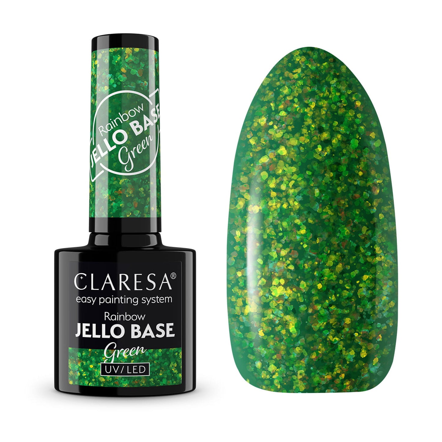 Claresa | Rainbow Jello Base Green (Vert) - 5 ml