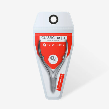 Staleks | Pinces à cuticules professionnelle CLASSIC 12 - lame 5mm