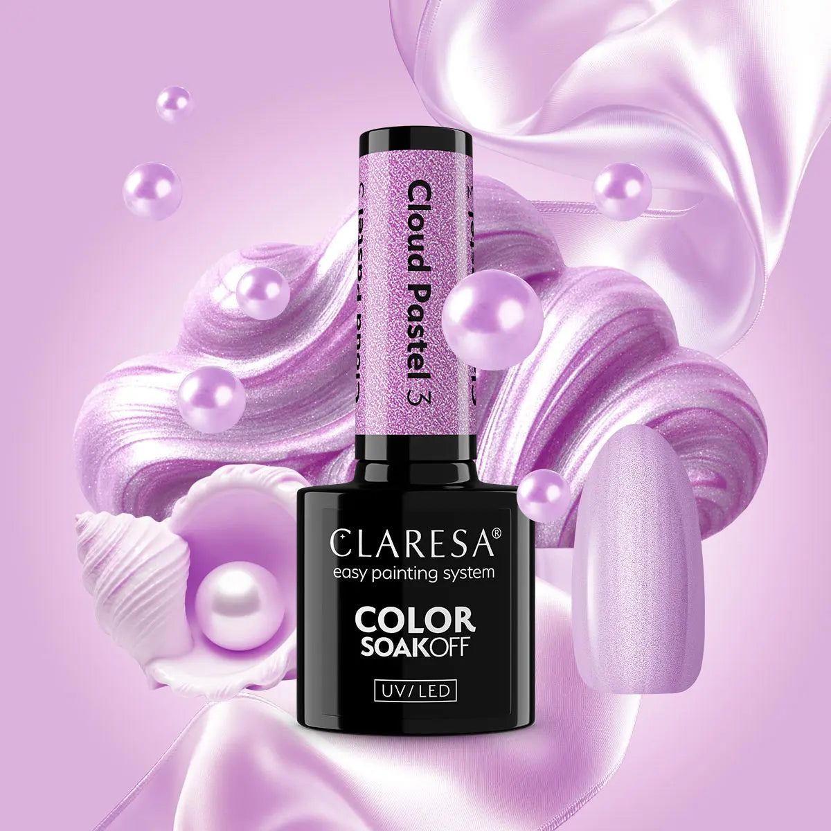 Claresa | Vernis semi-permanent Cloud Pastel n°3