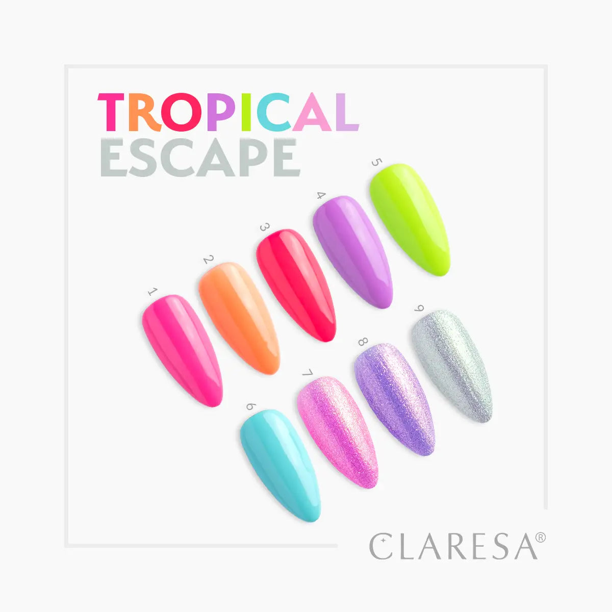 Claresa | Vernis semi-permanent - Tropical Escape n°9 - 5ml