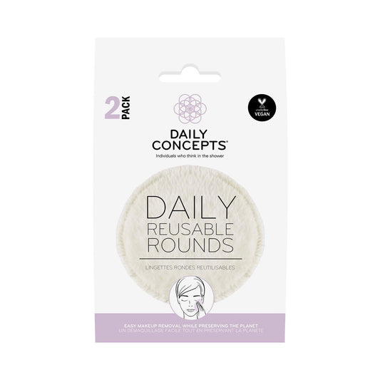 Daily Concepts | 2 Disques démaquillants réutilisables