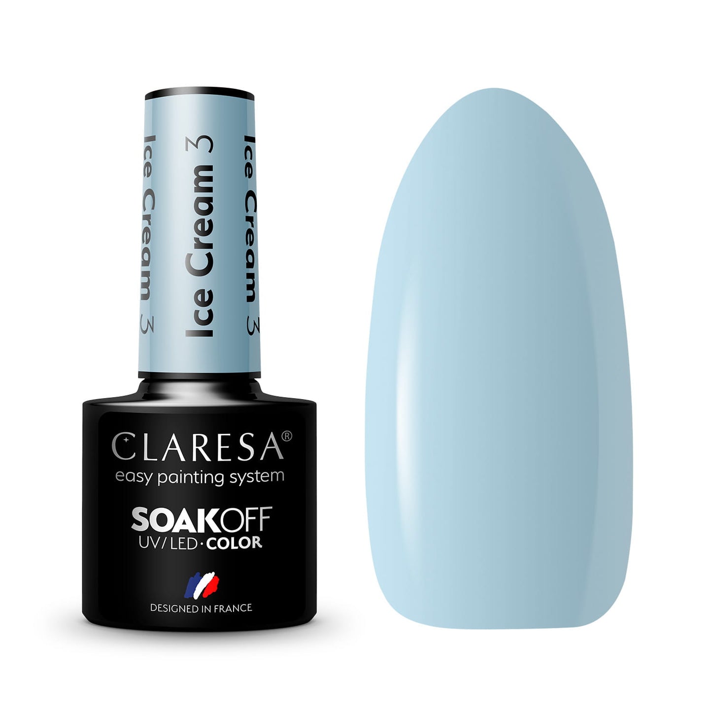 Claresa | Vernis semi-permanent Ice Cream n°3 - 5ml