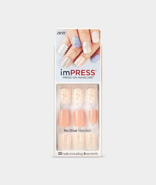 imPRESS Press-on Manicure - Night Fever (nude)