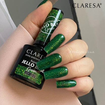 Claresa | Rainbow Jello Base Green (Vert) - 5 ml