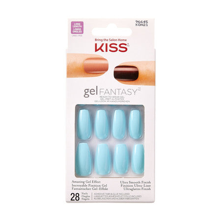 Kiss Gel Fantasy Nails - Locked out (Bleu ciel)