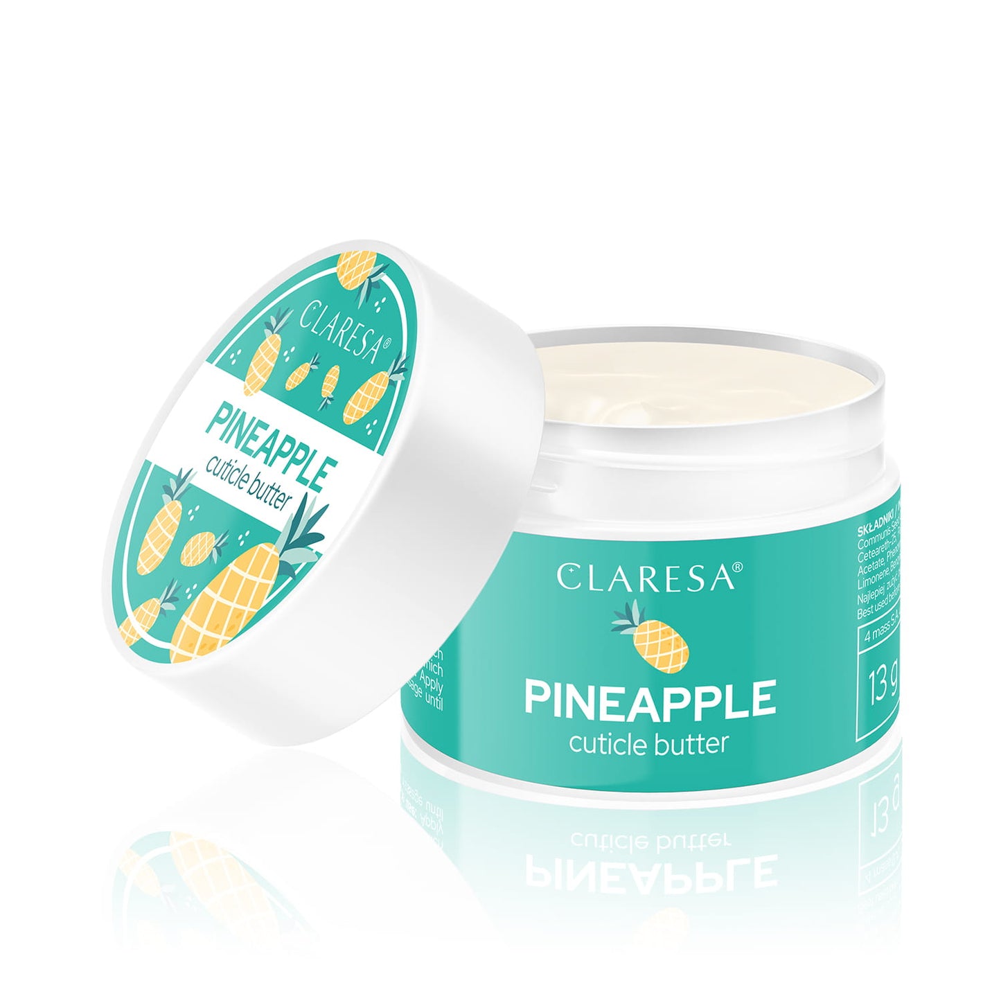 Claresa | Baume pour cuticules 13g - parfum ananas
