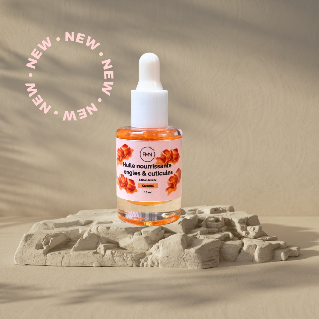 L'huile nourrissante ongles & cuticules - Edition limitée parfum caramel