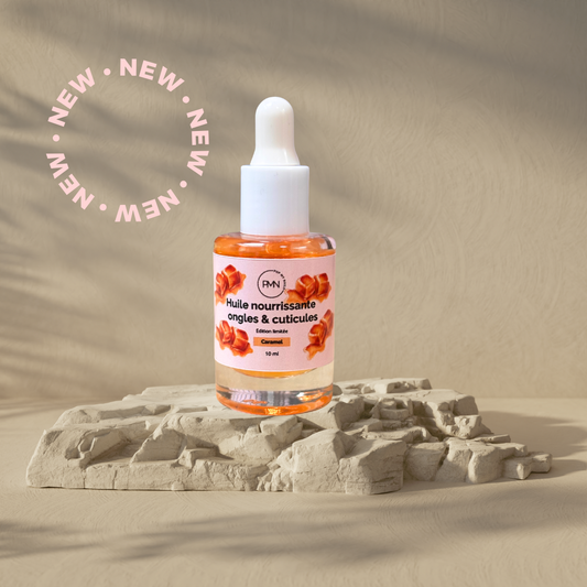 L'huile nourrissante ongles & cuticules - Edition limitée parfum caramel